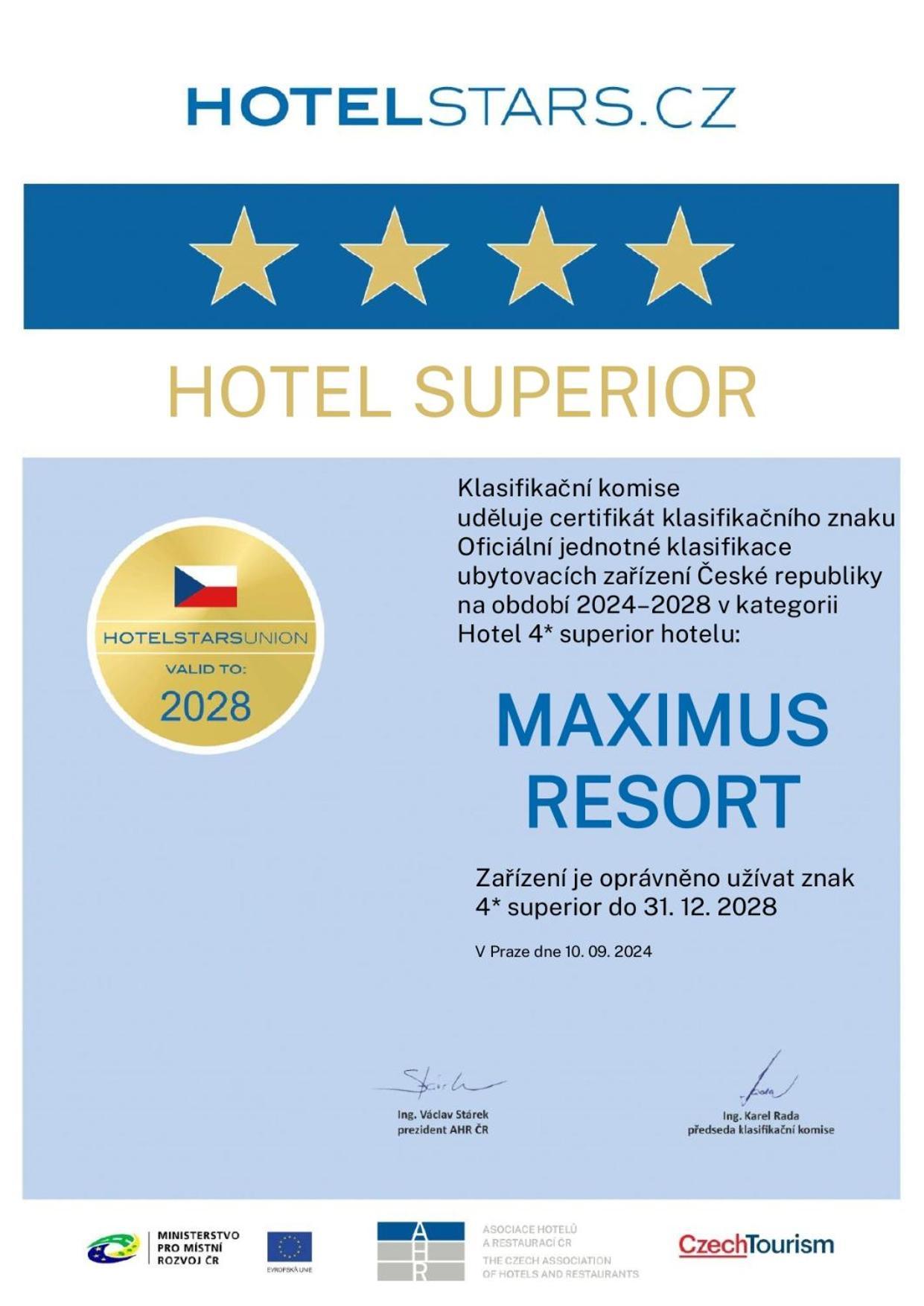 Maximus Resort Μπρνο Εξωτερικό φωτογραφία